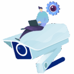 تمديد وتركيب الكاميرات