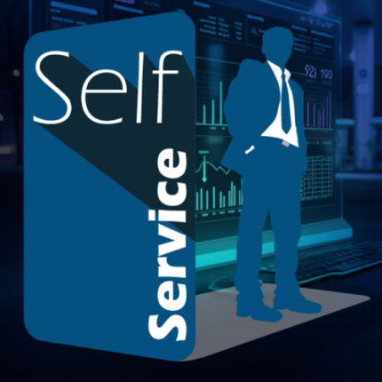 تطبيق الخدمة الذاتية للعملاء